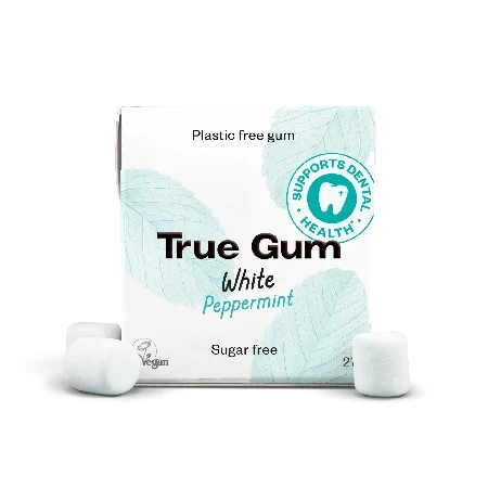 Τσιχλα White Peppermint 21gr True Gum